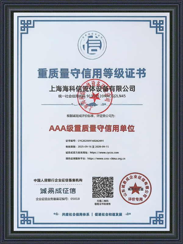 องค์กรที่ได้รับการจัดอันดับ AAA ด้านคุณภาพและความซื่อสัตย์